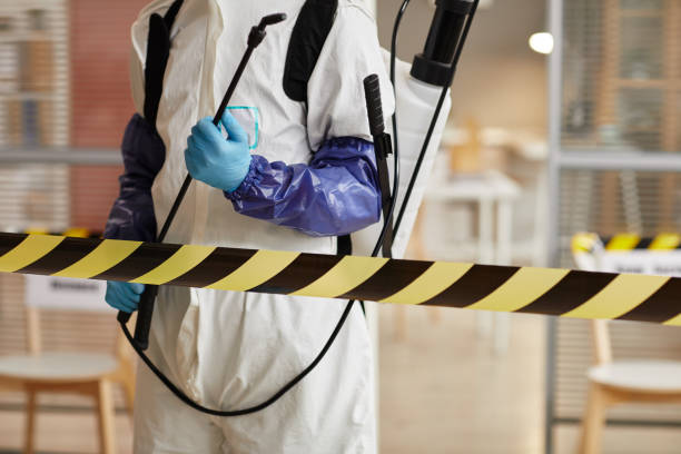 Professional Blood Cleanup technician working in Martinsville, IL